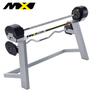 MX Select MX80 Adjustable Barbell & EZ Curl Bar Set-0
